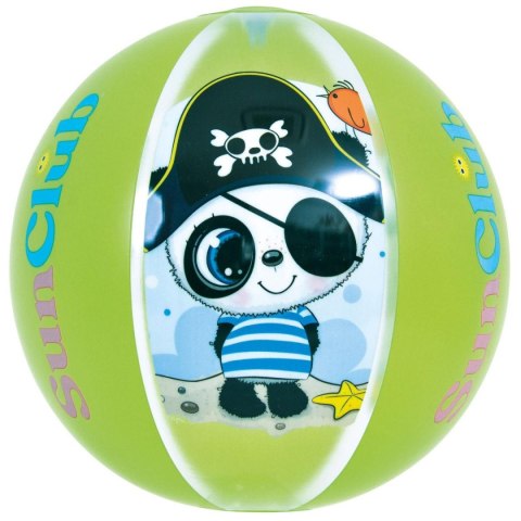 PIŁKA PLAŻOWA DMUCHANA PANDA 40CM ZIELONY 53014