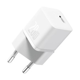Mini ładowarka sieciowa Baseus GaN5 20W (biała)