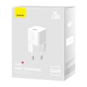 Mini ładowarka sieciowa Baseus GaN5 20W (biała)