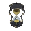 Elegancka Klepsydra Dekoracyjna Mosiężna 5 min - NC2677