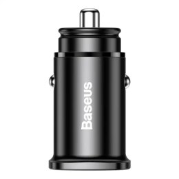 Ładowarka samochodowa BASEUS Square 30W PPS QC4.0 PD3.0 (czarna)