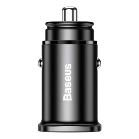 Ładowarka samochodowa BASEUS Square 30W PPS QC4.0 PD3.0 (czarna)