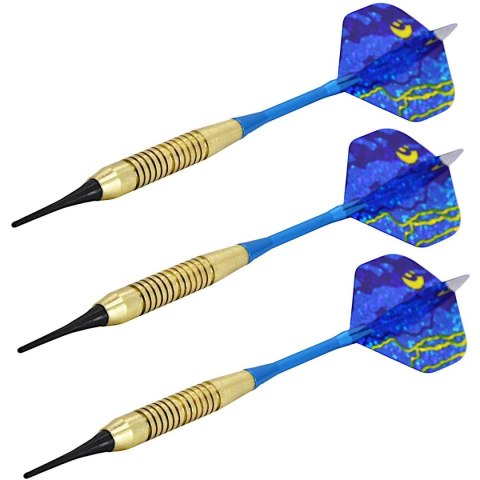 RZUTKI LOTKI METALOWE DART TYPHOON 3SZT BEZPIECZNE BEST SPORTING