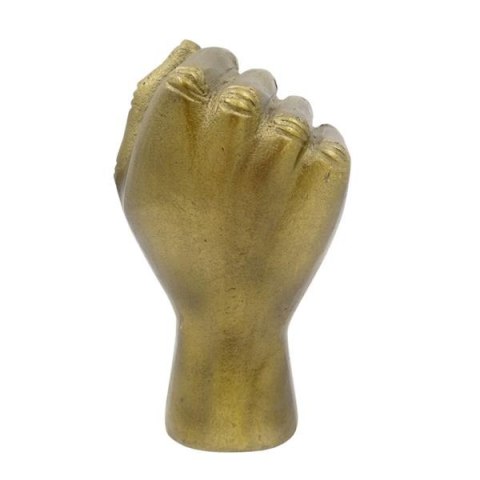 Zaciśnięta Pięść Figurka Dekoracyjna Aluminium 18cm - 20755-18
