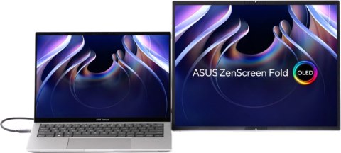 Monitor ASUS 90LM09EV-B01170 (17.3 x 2" /OLED /60Hz /2560 x 1920 /Srebrny)