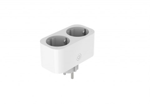 SMART ADAPTER GNIAZDO 230V WiFi białe podwójne ART