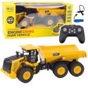Wywrotka Transporter Zdalnie Sterowana RC Dźwięki 9CH 2.4G Żółta