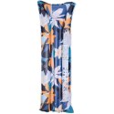 MATERAC DMUCHANY KWIATY 174x59x18CM NIEBIESKI 33258