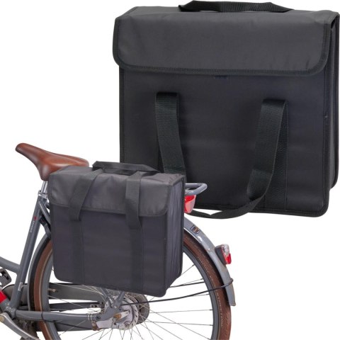 SAKWA TORBA ROWEROWA POJEDYNCZA TYLNA NA BAGAŻNIK 20L XQMAX PRO