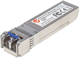 INTELLINET Moduł SFP+ 10G, LC Duplex SM, 10km, 10GBase-LR, 1310 nm, miniGBIC, DDM, MSA 507479