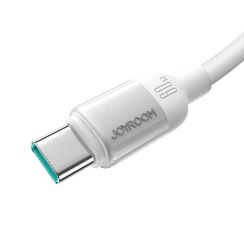 Kabel Joyroom S-A62 Lively Series 3A USB-A - USB-C 1,2 m - biały