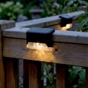 LAMPA SOLARNA NA PORĘCZ SCHODOWĄ LED 4 SZT. PRO GARDEN
