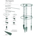 PODPORA DO ROŚLIN FLOO SUPPORTS ŚR. 25 I 35CM ZIELONY LEŚNY