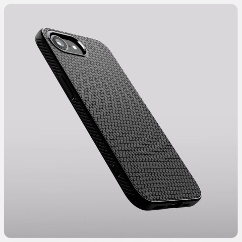 Etui Spigen Liquid Air na iPhone 16e / 17e - czarny mat