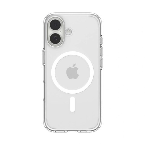 Etui Spigen Ultra Hybrid MagSafe na iPhone 17 - przezroczysto-białe