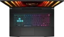 Notebook MSI Katana 17 HX (17.3"/i7-14650HX /UHD770/16GB/SSD512GB/Czarny)
