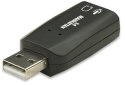 MANHATTAN Karta dźwiękowa 3D Virtual 5.1 na USB 2.0 150859