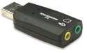 MANHATTAN Karta dźwiękowa 3D Virtual 5.1 na USB 2.0 150859