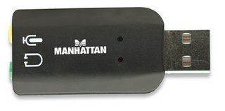 MANHATTAN Karta dźwiękowa 3D Virtual 5.1 na USB 2.0 150859