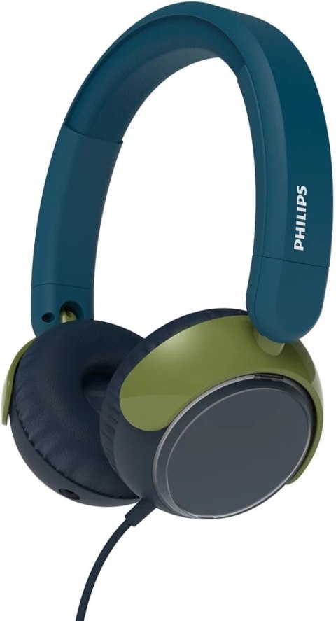 Nauszne Na głowę PHILIPS TAK2000CT/00 (1.2m /3.5 mm wtyk/Zielono-czarny)