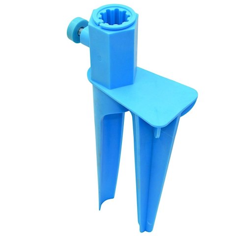 BAZA DO PARASOLA WBIJANA 28CM NIEBIESKA