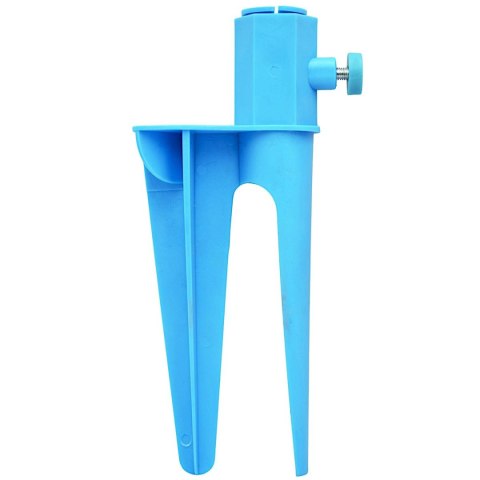 BAZA DO PARASOLA WBIJANA 28CM NIEBIESKA