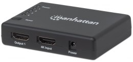 MANHATTAN Splitter HDMI 1.4 4K@30Hz 1x4 aktywny 207706