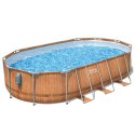 Basen Ogrodowy Stelażowy Bestway 56719 Power Steel 610 x 366 x 122 cm
