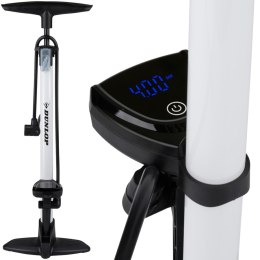 POMPKA ROWEROWA WARSZTATOWA 120 PSI (8,3 BAR) WYŚWIETLACZ CYFROWY LCD DUNLOP