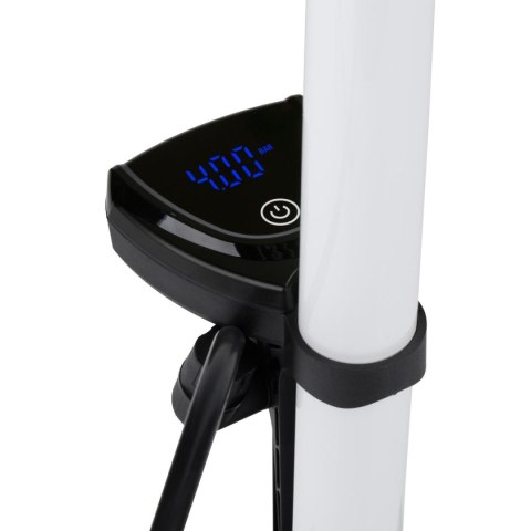POMPKA ROWEROWA WARSZTATOWA 120 PSI (8,3 BAR) WYŚWIETLACZ CYFROWY LCD DUNLOP
