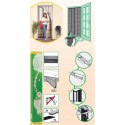 MOSKITIERA DRZWIOWA LAMELOWA 100X220 POLIESTER+TAŚMA RZEP