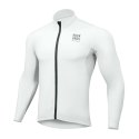 Bluza rowerowa Rockbros TLWT001 ROAD TO SKY wiatroszczelna ocieplana L - biała