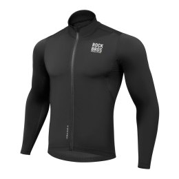 Bluza rowerowa Rockbros TLWT001 ROAD TO SKY wiatroszczelna ocieplana L - czarna