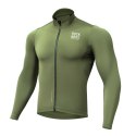 Bluza rowerowa Rockbros TLWT001 ROAD TO SKY wiatroszczelna ocieplana M - zielona