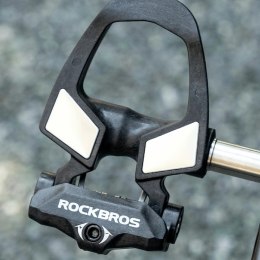 Bloki do pedałów Rockbros RD9 SPD z włókna węglowego i stopu tytanu - czarne