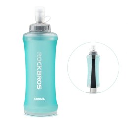 Bukłak Rockbros 350017002 soft flask miękki bidon do biegania 500 ml - jasnoniebieski