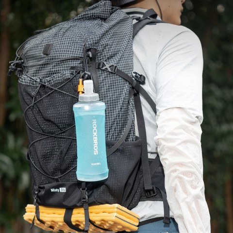 Bukłak Rockbros 350017002 soft flask miękki bidon do biegania 500 ml - jasnoniebieski