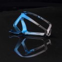 Koszyk na bidon Rockbros RKL02 aluminiowy - niebiesko-srebrny
