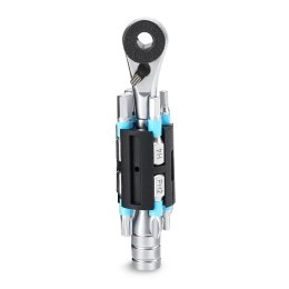 Multitool rowerowy Rockbros TG-8601 grzechotka S2 cylindryczna obudowa - czarny