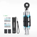 Multitool rowerowy Rockbros TG-8601 grzechotka S2 cylindryczna obudowa - czarny