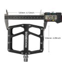 Pedały rowerowe Rockbros K399-BK platformowe szerokie - czarne