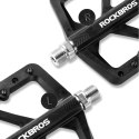 Pedały rowerowe Rockbros M906 nylonowe - czarne