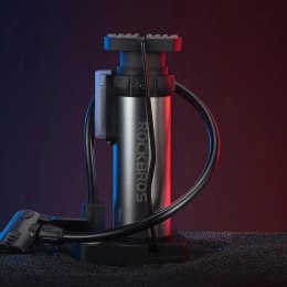 Pompka rowerowa Rockbros 4522L nożna ultralekka - czarna