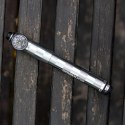 Pompka rowerowa Rockbros HQ-67A-L03 z manometrem - srebrna