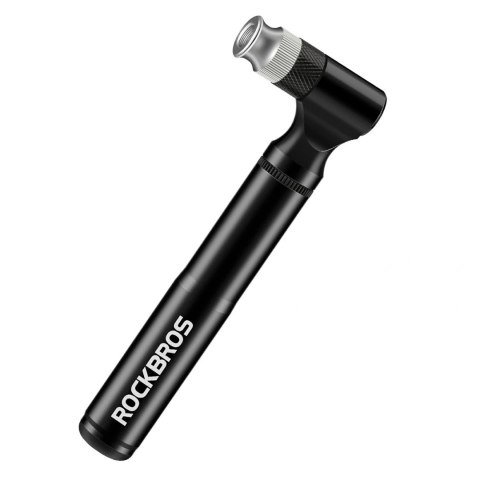 Zestaw narzędzi Rockbros JG-PB-11 z pompką i multitoolem łatki łyżki - czarny