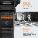 Pasek Spigen Athlex Air na Garmin QuickFit 22 mm - czarno-pomarańczowy