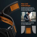 Pasek Spigen Athlex Air na Garmin QuickFit 22 mm - czarno-pomarańczowy