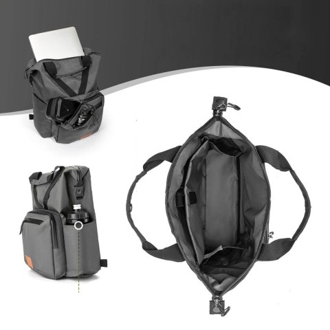 Plecak Rockbros H43 do roweru składanego Brompton - szary