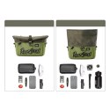 Torba przednia Rockbros W020 dwufunkcyjna, na rower/na ramię - zielona