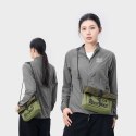 Torba przednia Rockbros W020 dwufunkcyjna, na rower/na ramię - zielona